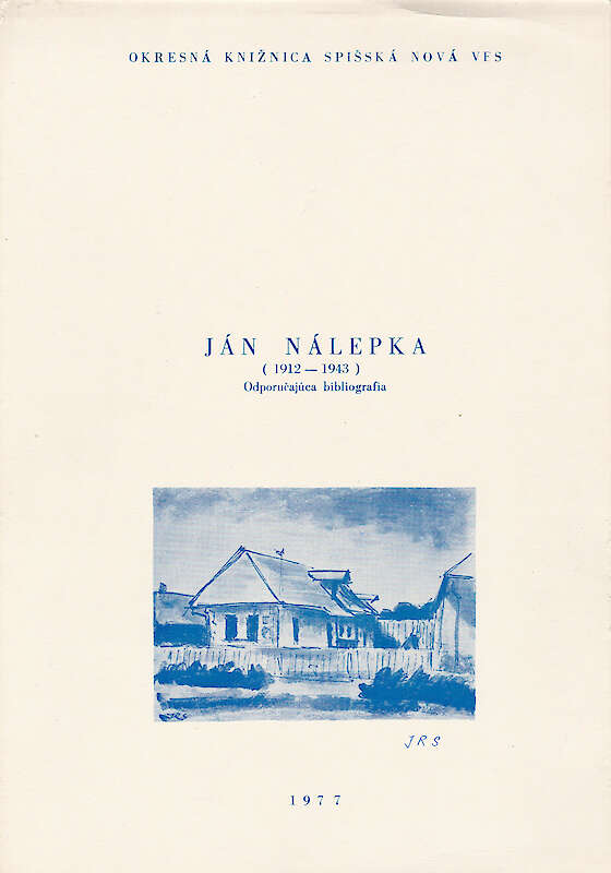 Ján Nálepka - obálka knihy